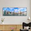 Poster - Panoramic view of New York, 90 x 30 см, Canvas on frame