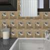 Ceramic tiles with beautiful golden patterns, Imitation tiles