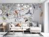 Wall mural - Exotic birds on the branches