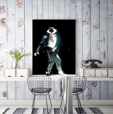 Poster - Portrait of Michael Jackson, 60 x 90 см, Framed poster