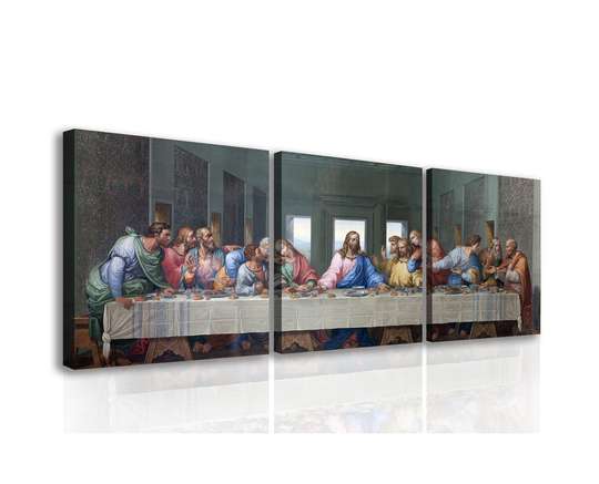Модульная картина, Религия, 225 x 75